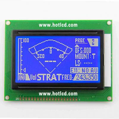 12864d蓝底白字lcd液晶模组
