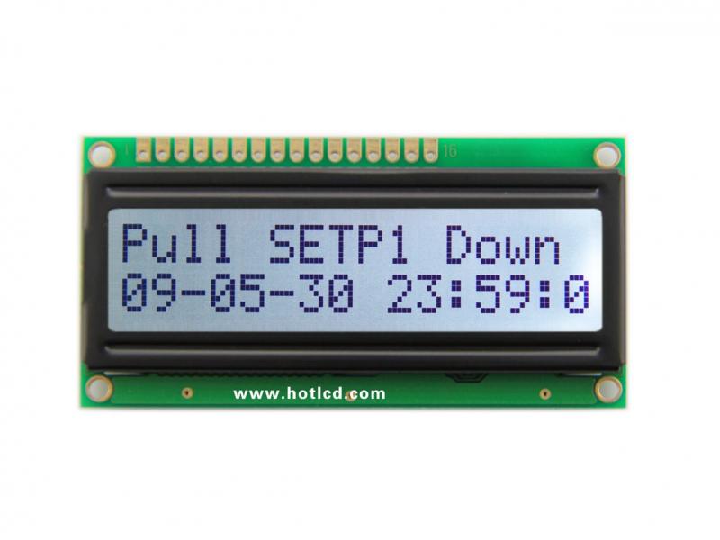 字符点阵显示屏lcd液晶模块1602-12