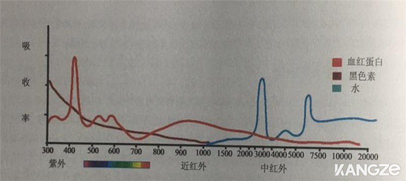 光的选择性吸收特性主要是由于激光波长不同