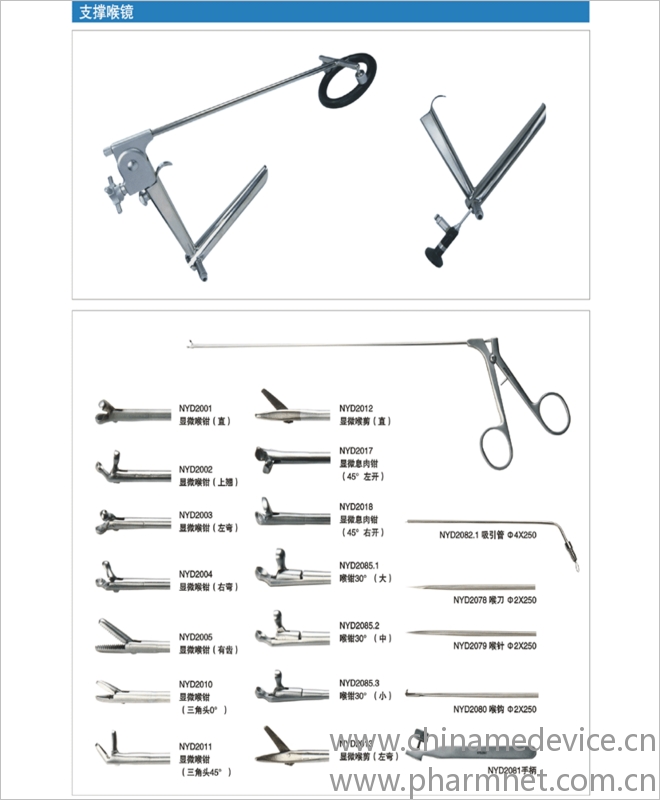 鼻窦镜手术器械_手术室,急救室,诊疗室设备及器具