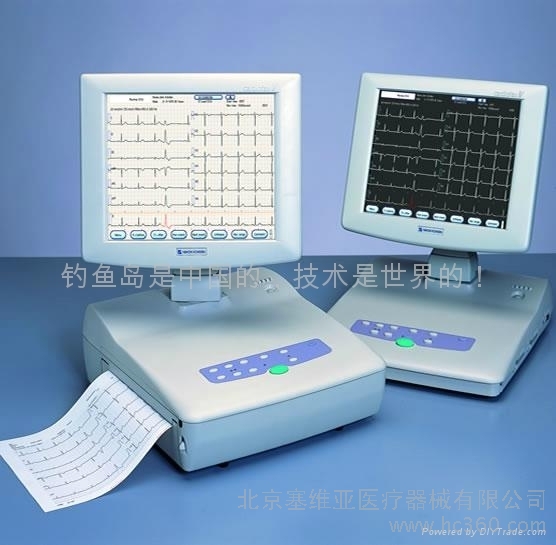 日本光电1350p十二道心电图机